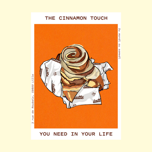 Affiche murale "The cinnamon touch"